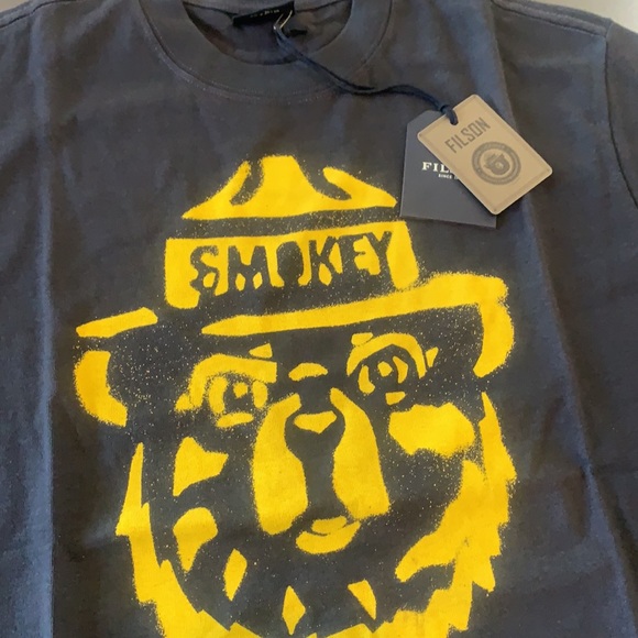 C.C. Filson Smokey Bear Short-Sleeve T-Shirt, NEW - Picture 3 of 5
